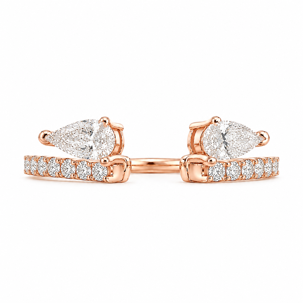 Droplet Stone Stacking Ring