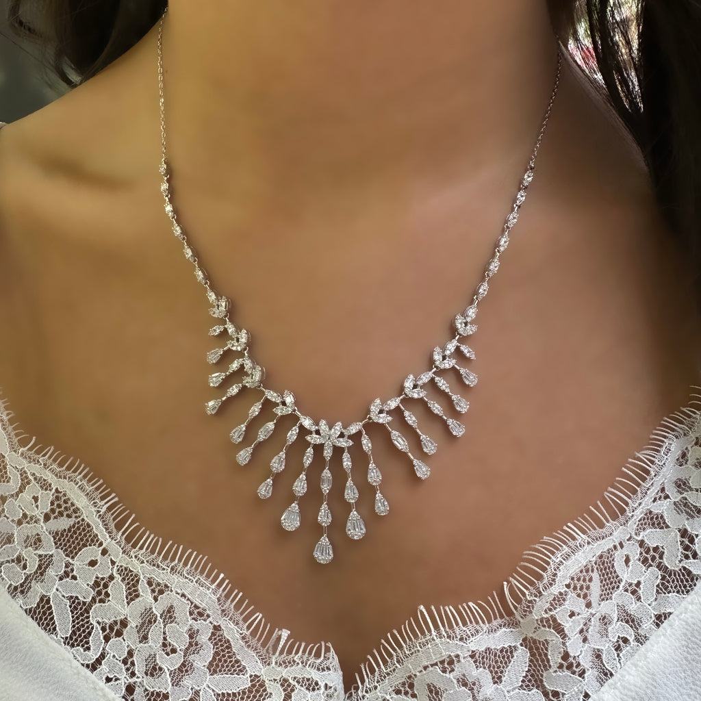 Çiçek ve Damla Model Sallantılı Gece Seti