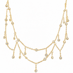 Salkım Taşlı Zincir Model Choker