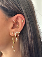 Vanessa Drop Sallantılı Küpe