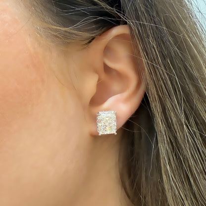 Taşlı Montür G-Color Radiant Baget Küpe