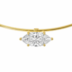 Tasarım Markiz Kesim Choker Kolye
