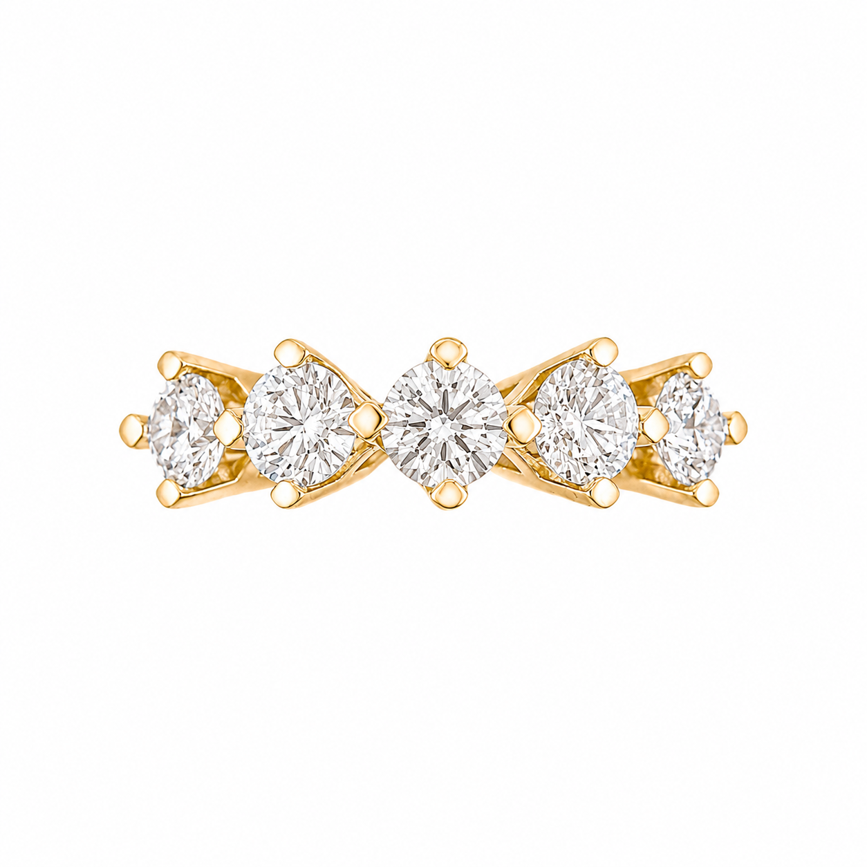 Two Carat Five Stone Ring