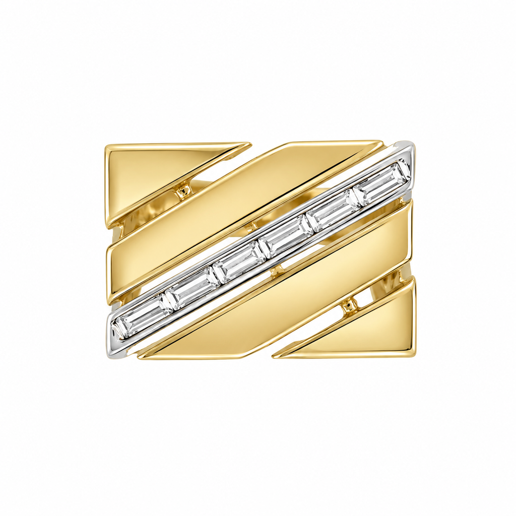 Stone Plate Model Ring