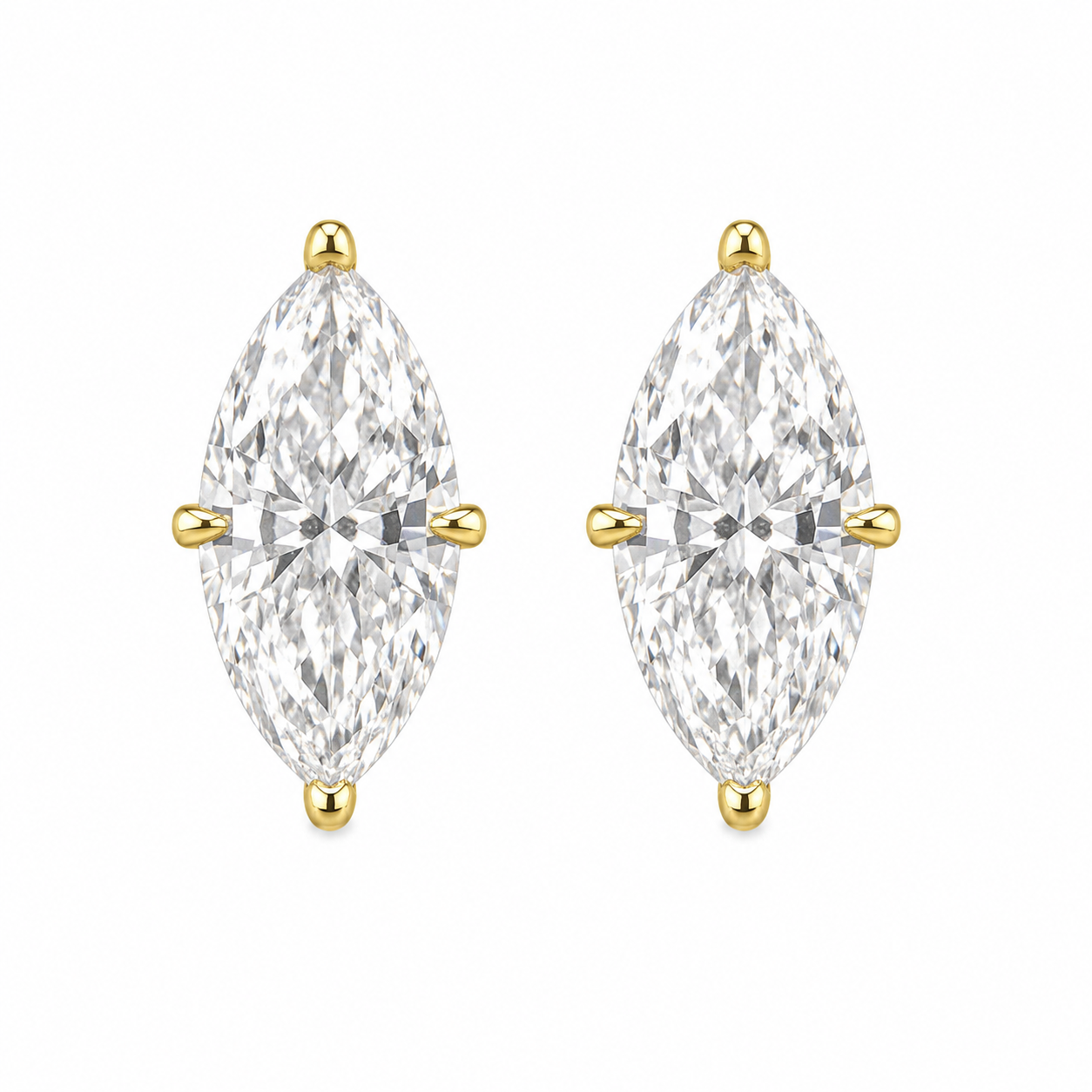 Design Marquise-Schliff Ohrring