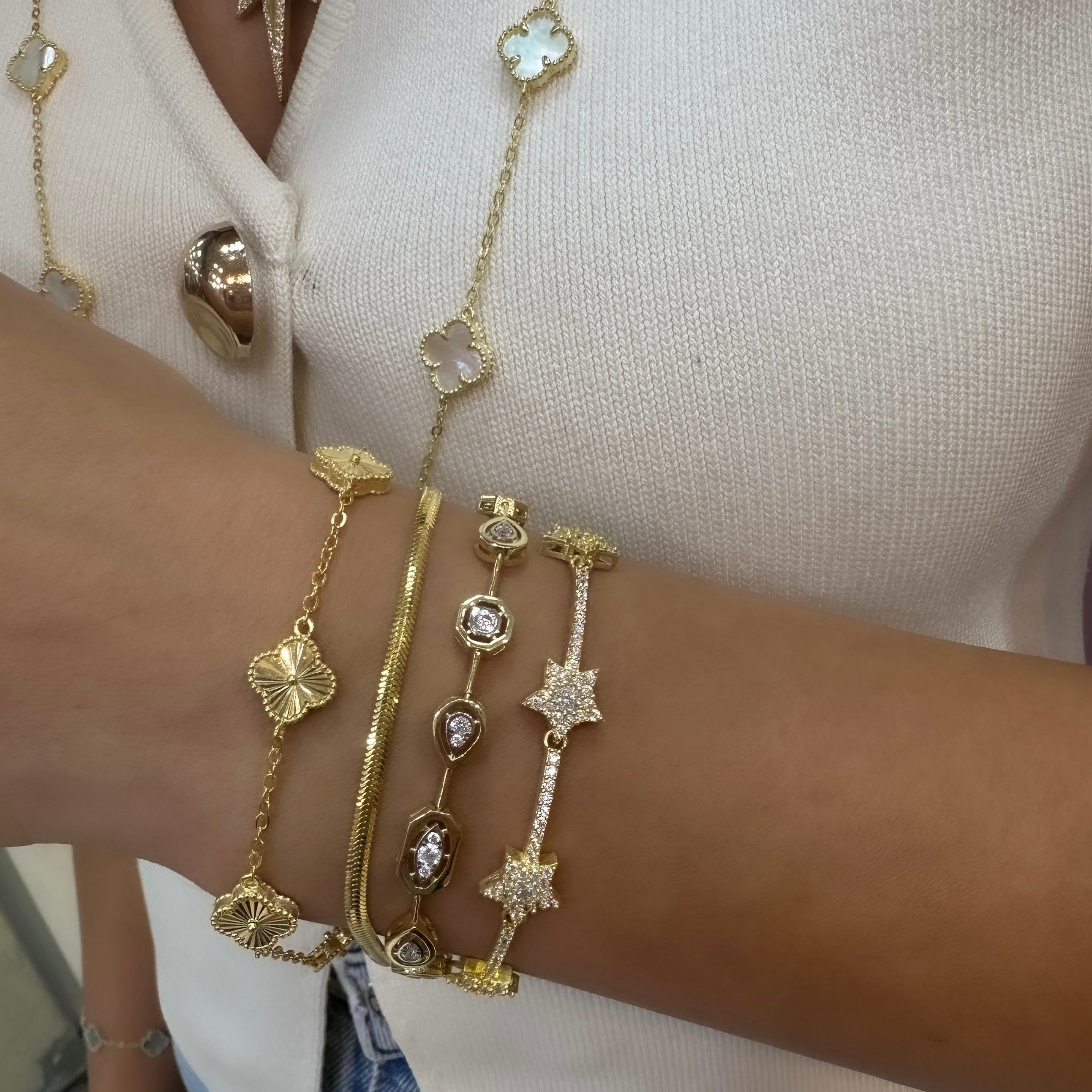 Taşlı Sembol Bileklik