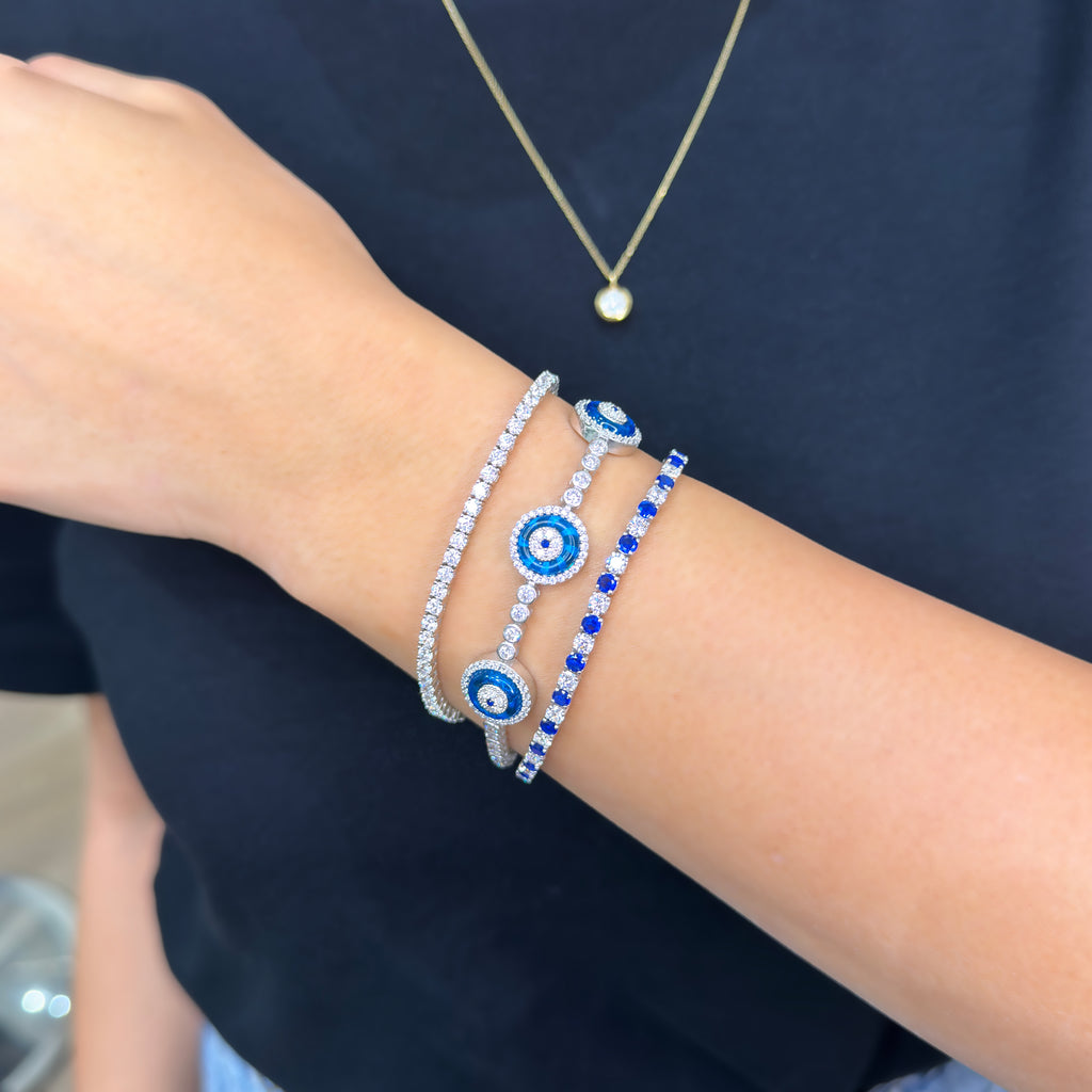 Triple Glasseye Bracelet