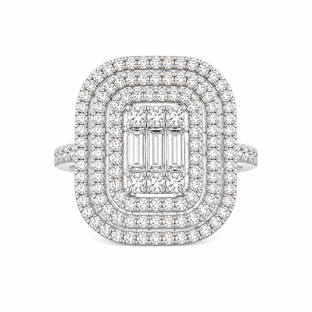 Modern Baguette Ring