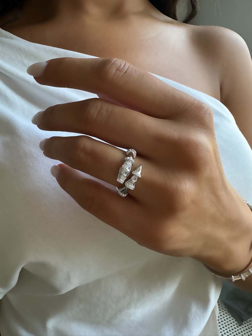 Spiral Serpent Yüzük