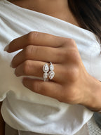 Damla Taşlı Baget Yüzük