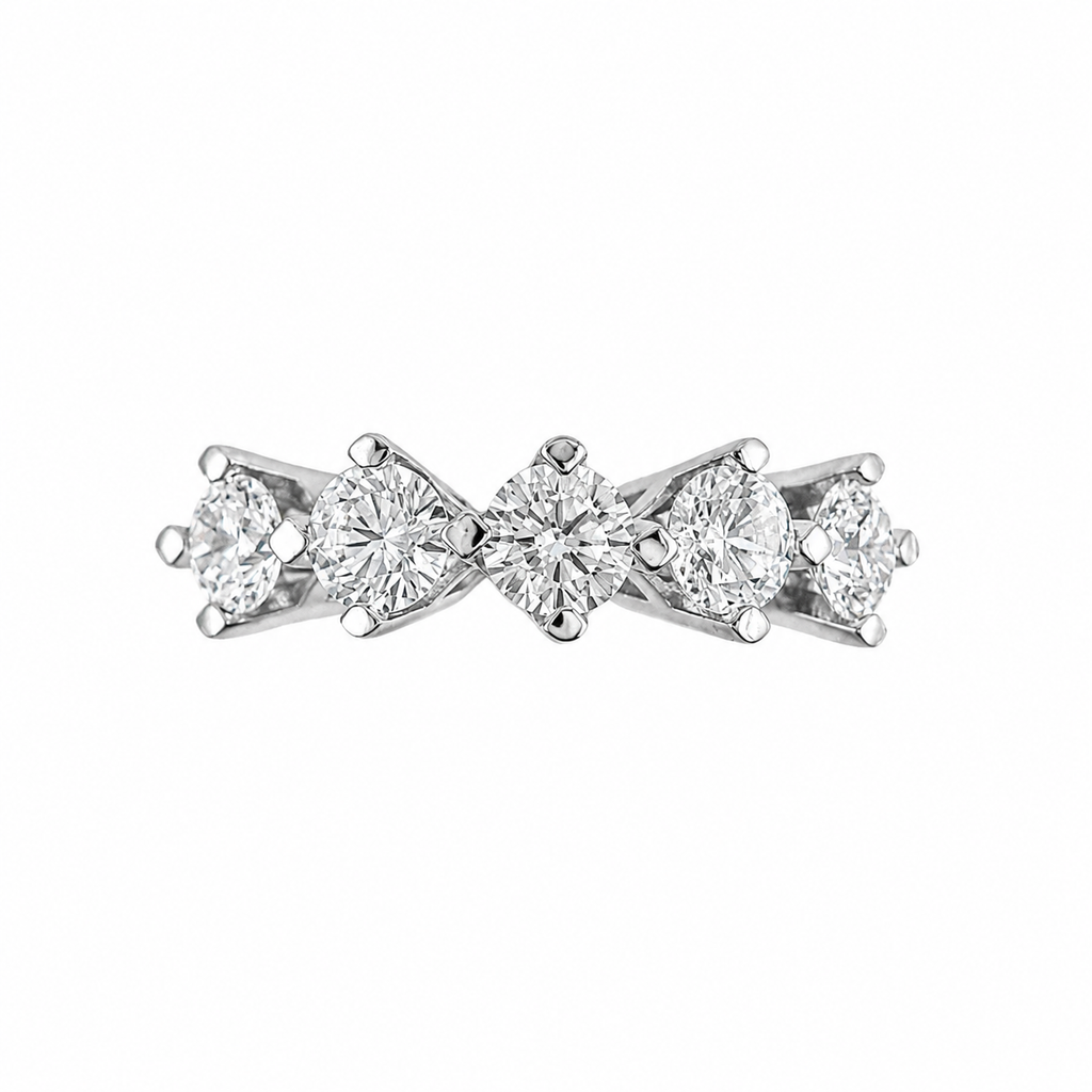 Two Carat Five Stone Ring