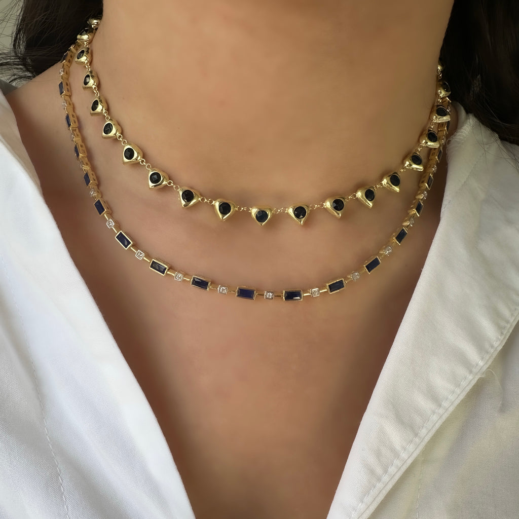 Colorful Stone Design Necklace