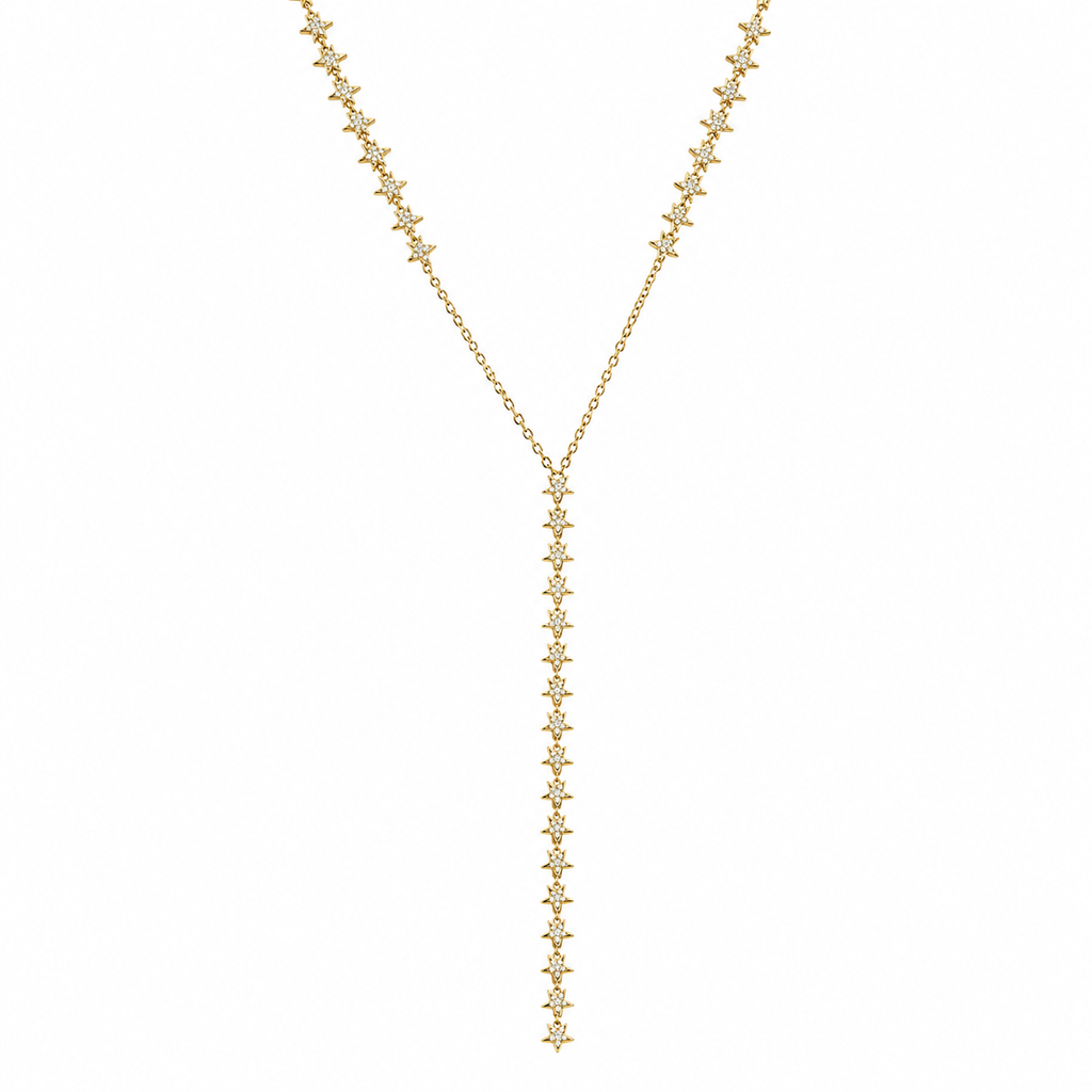 Star Pendant Y Necklace