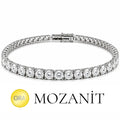 5mm Moissanit Wasserfall-Armband