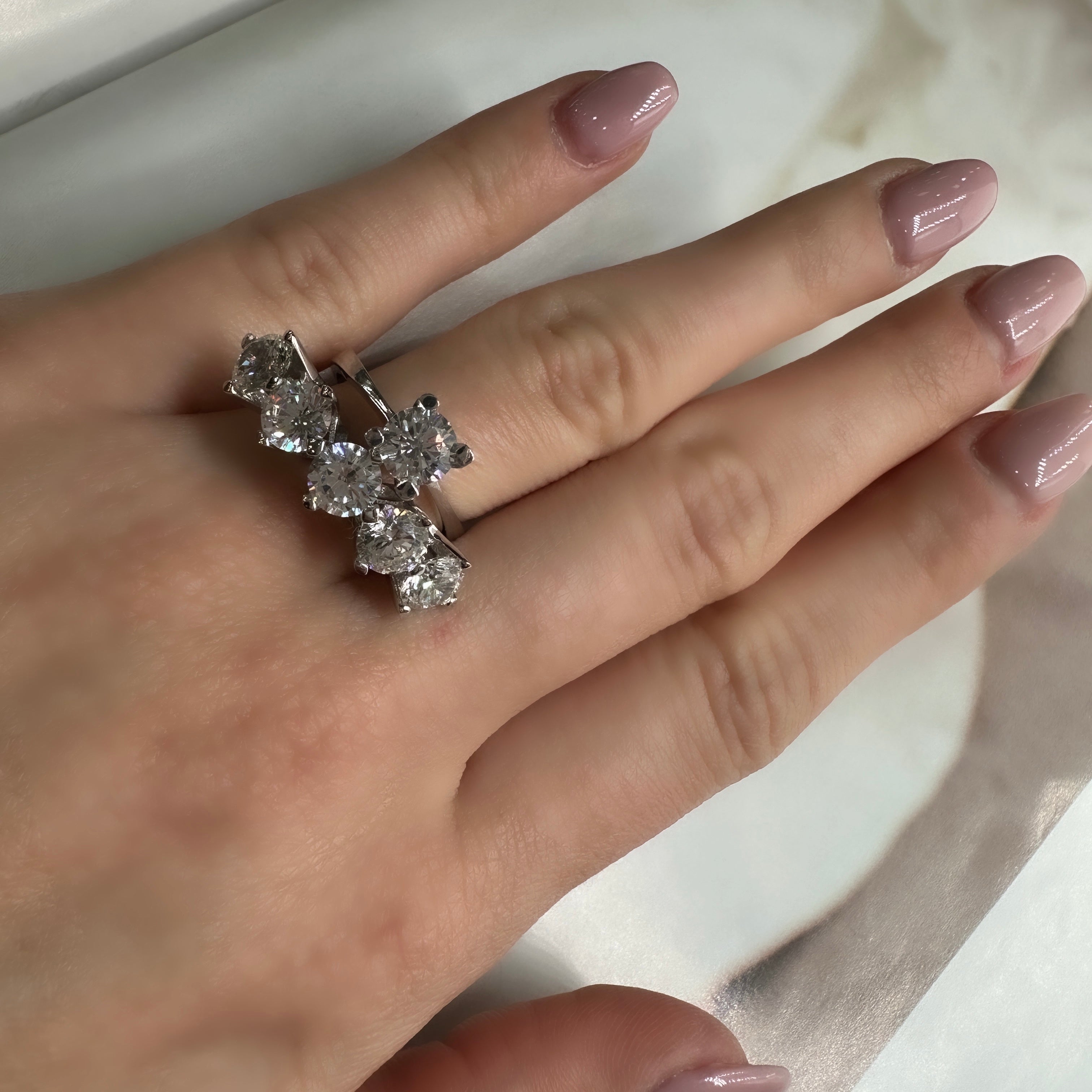 0,80 Karat G-Color Tektaş Yüzük