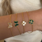 Armband Modell Grünes Kleeblatt