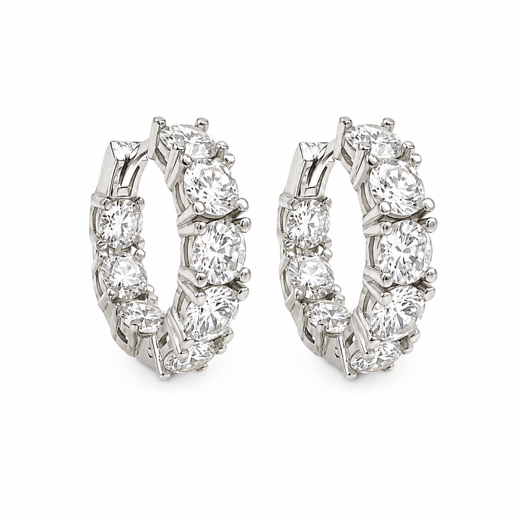Full Circle Hoop Earrings