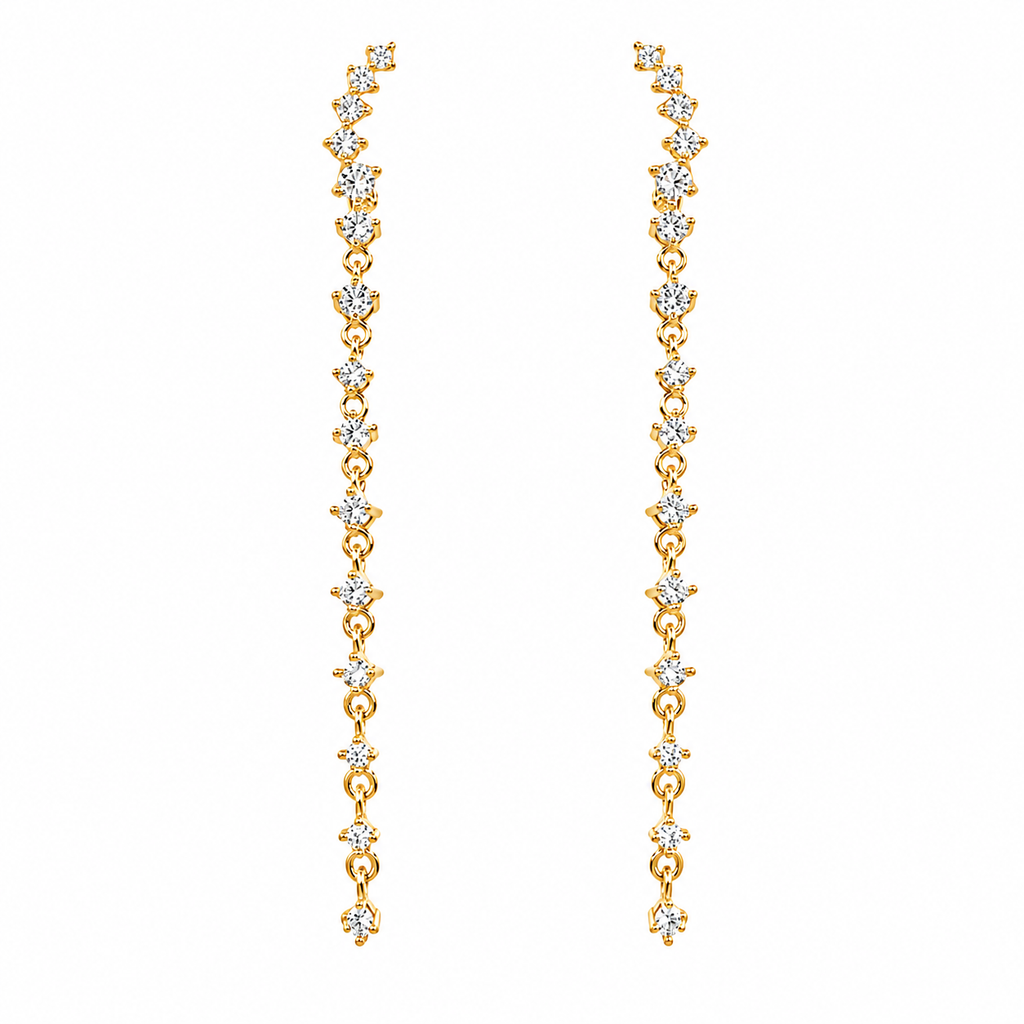 Long Waterway Earring
