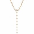 Marquise Stone Y Necklace