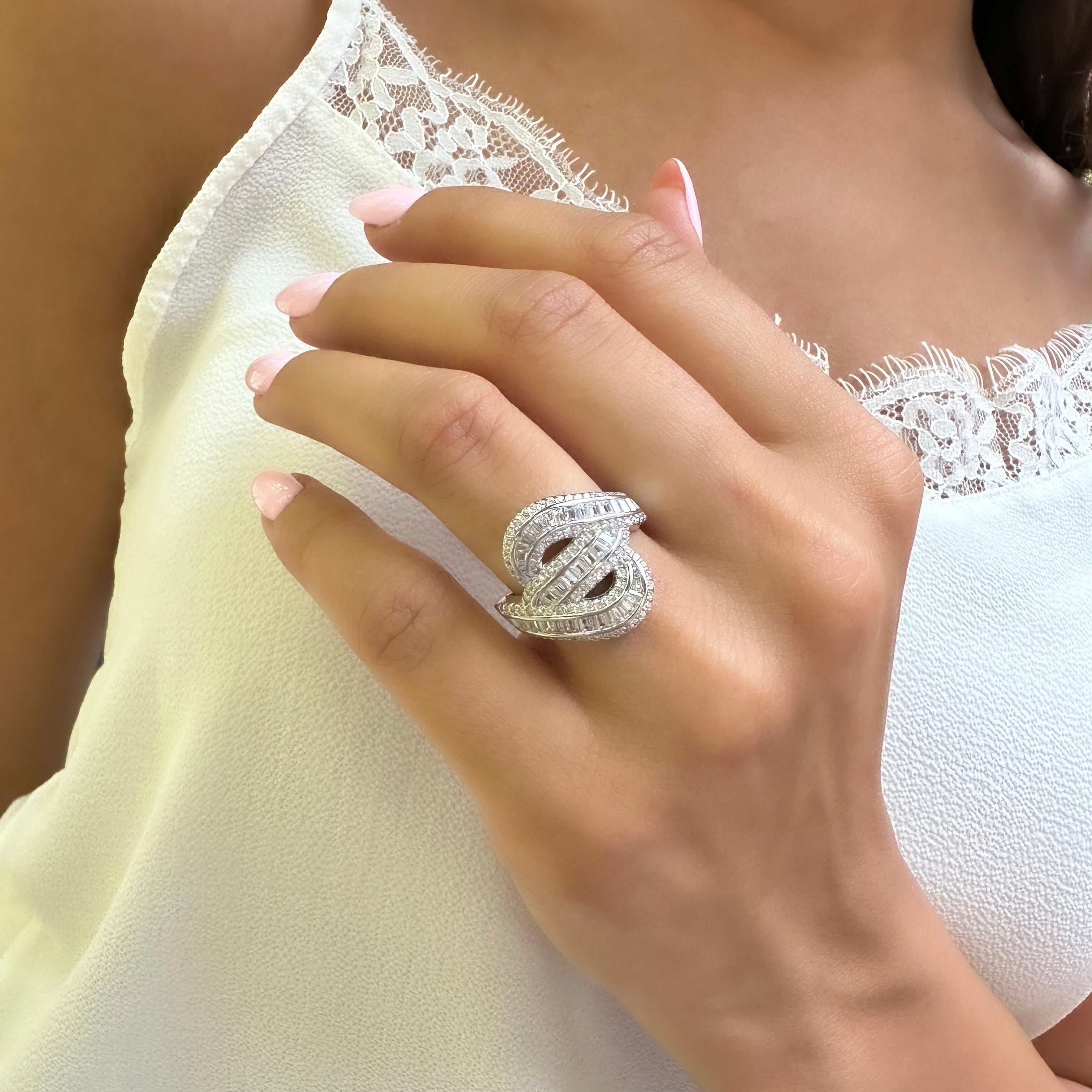 Baget Taşlı Ivy Yüzük