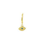 Ring-Piercing mit Stern aus Lapislazuli-blauem Stein