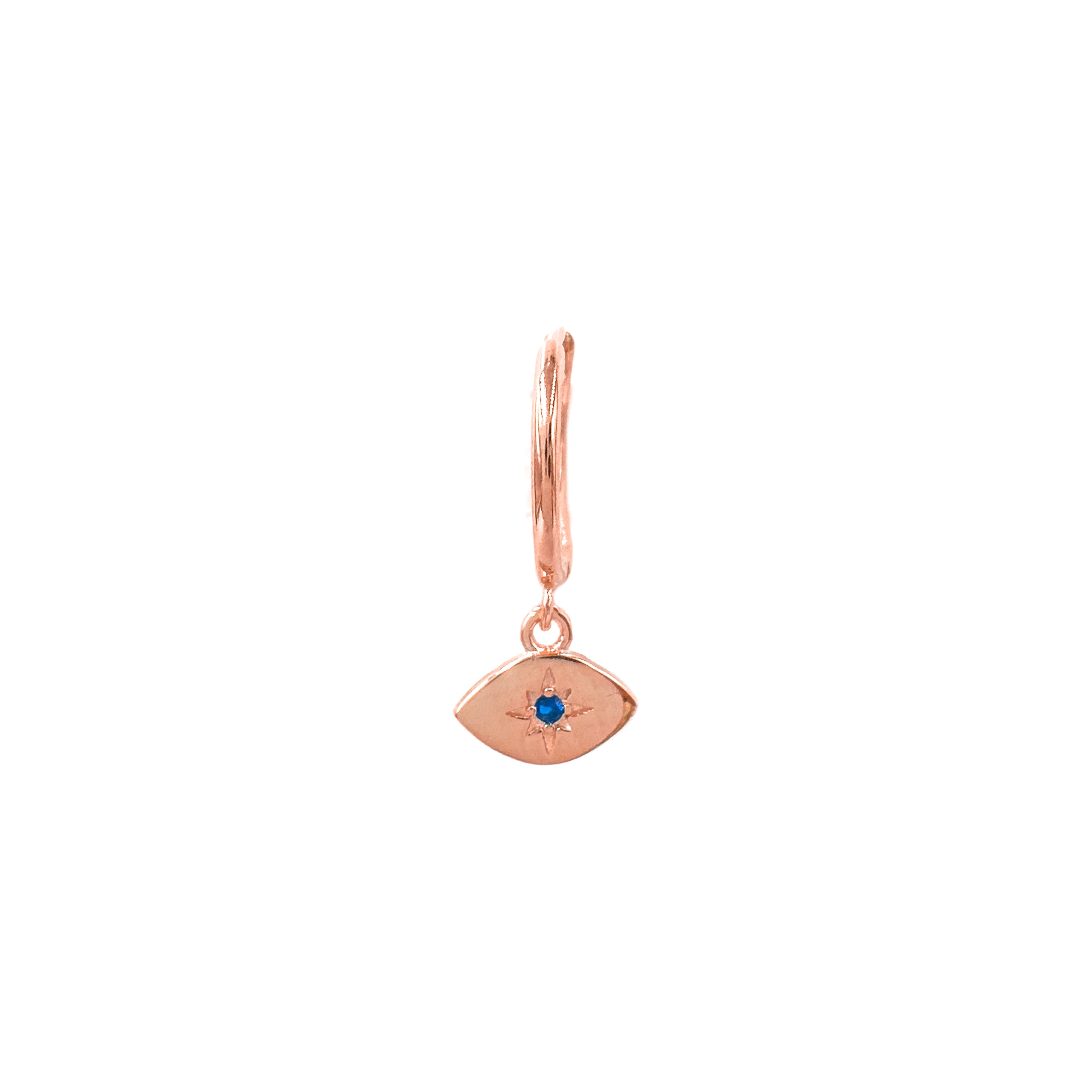 Ring-Piercing mit Stern aus Lapislazuli-blauem Stein