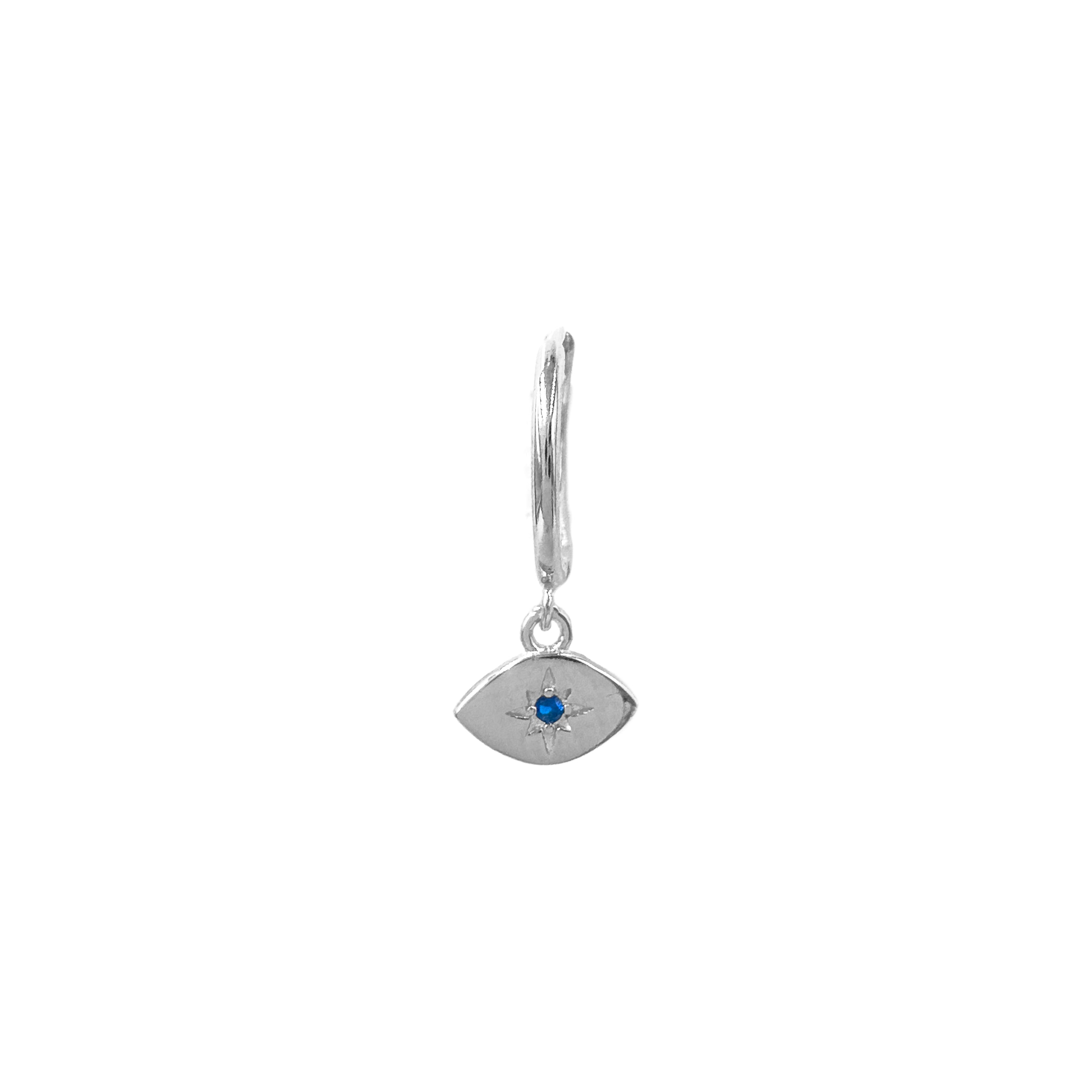 Ring-Piercing mit Stern aus Lapislazuli-blauem Stein