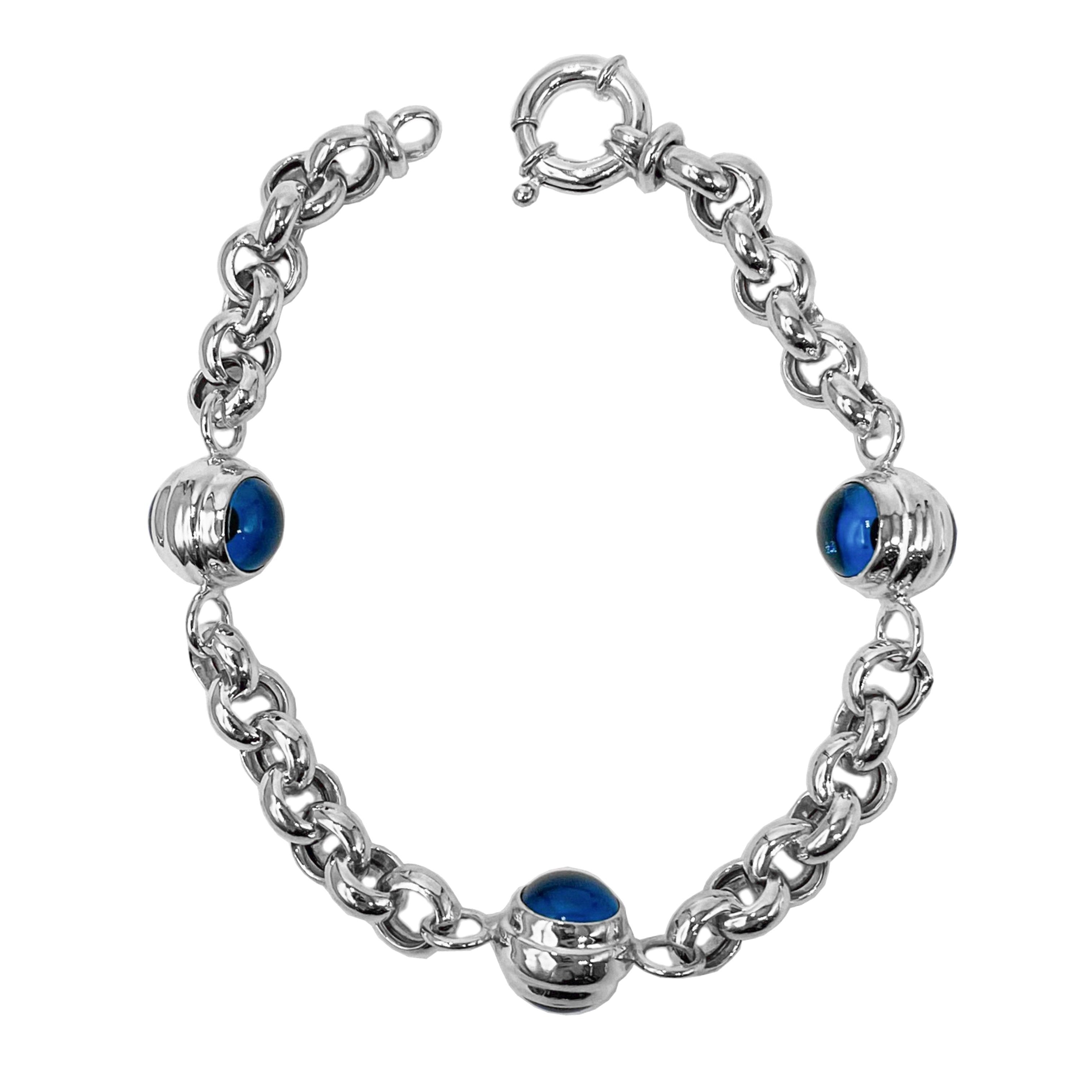 Üçlü Nazar Hollow Bileklik