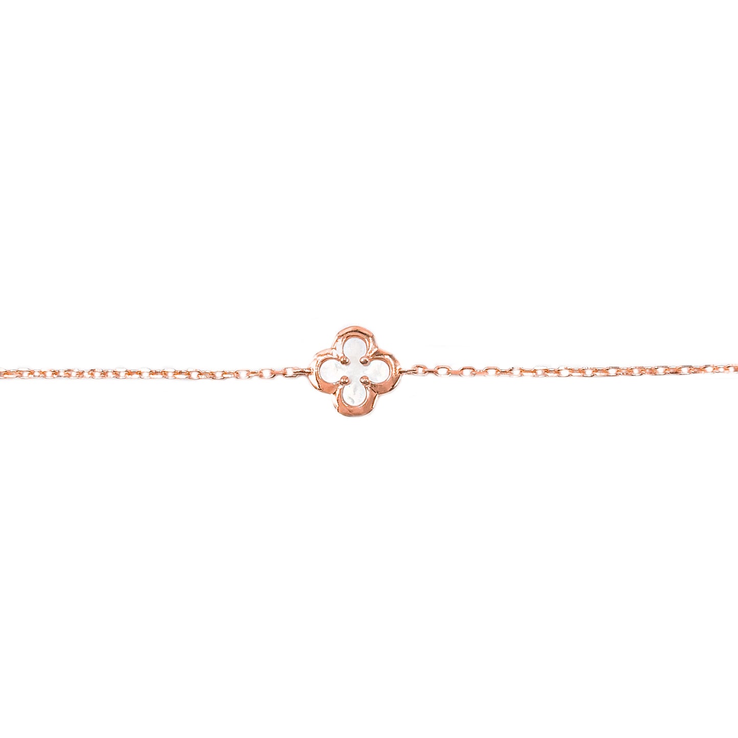 Mother of Pearl Clover Bracelet