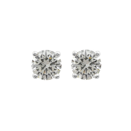 Moissanite Solitaire Earring