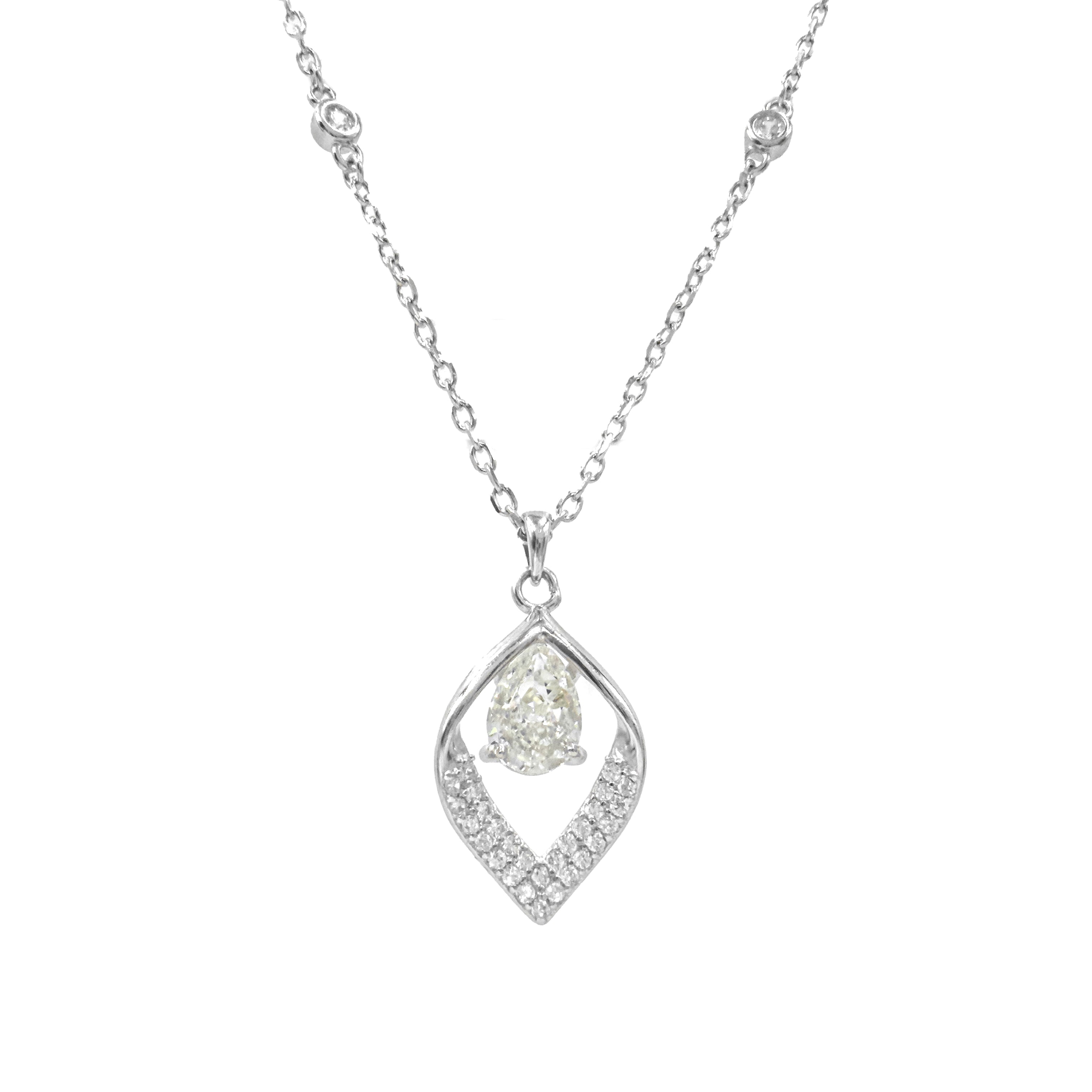 G-Color Taşlı Tasarım Kolye