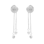 Sea Shell Sallantılı Taşlı Küpe