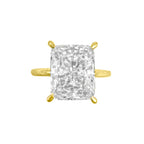 Taşlı Montür Radiant Mozanit Tektaş Yüzük