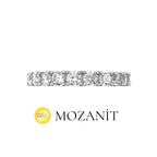 Küçük Taşlı Mozanit Tamtur Yüzük