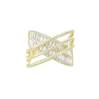 Çapraz Geçişli Modern Yüzük