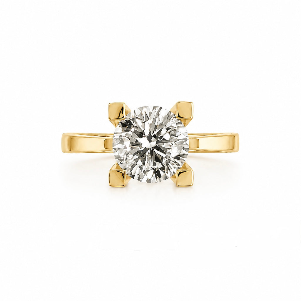 One Carat Solitaire Ring