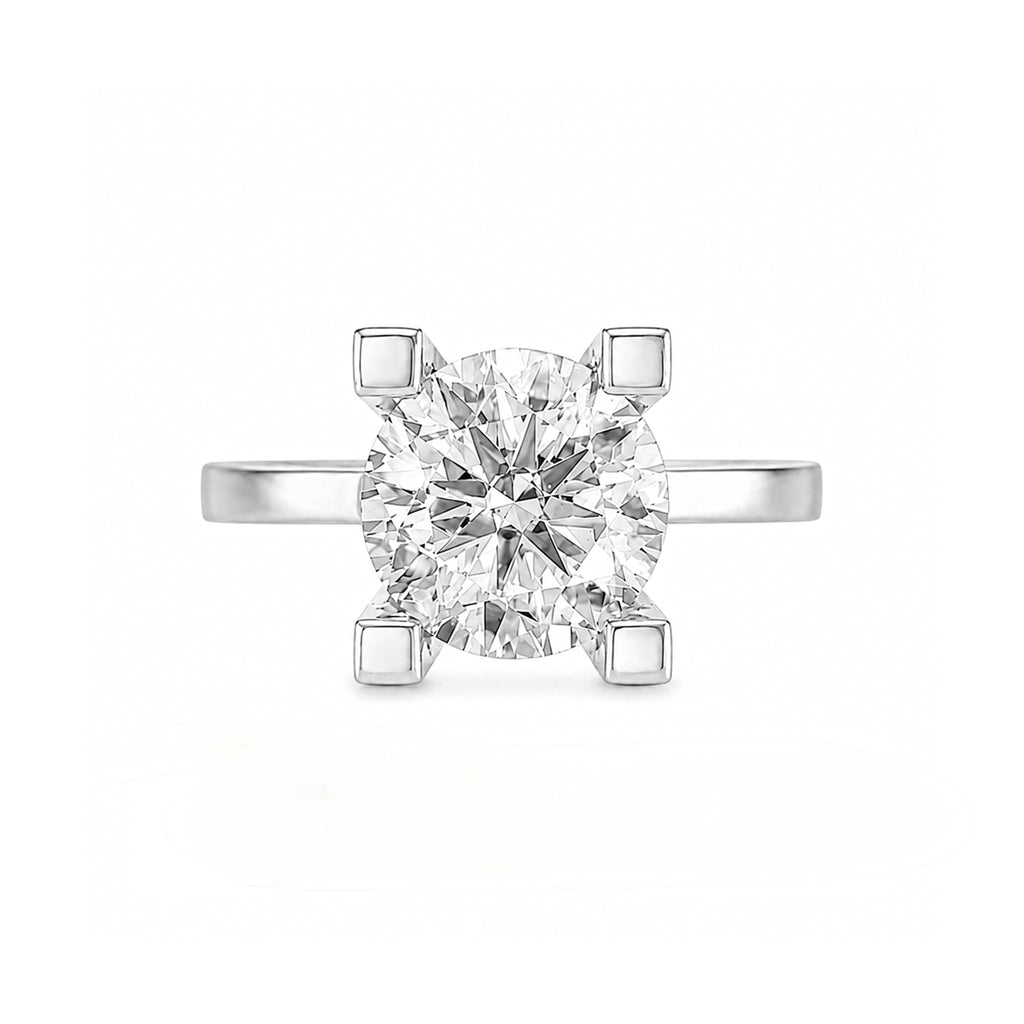 Two Carat Solitaire Ring