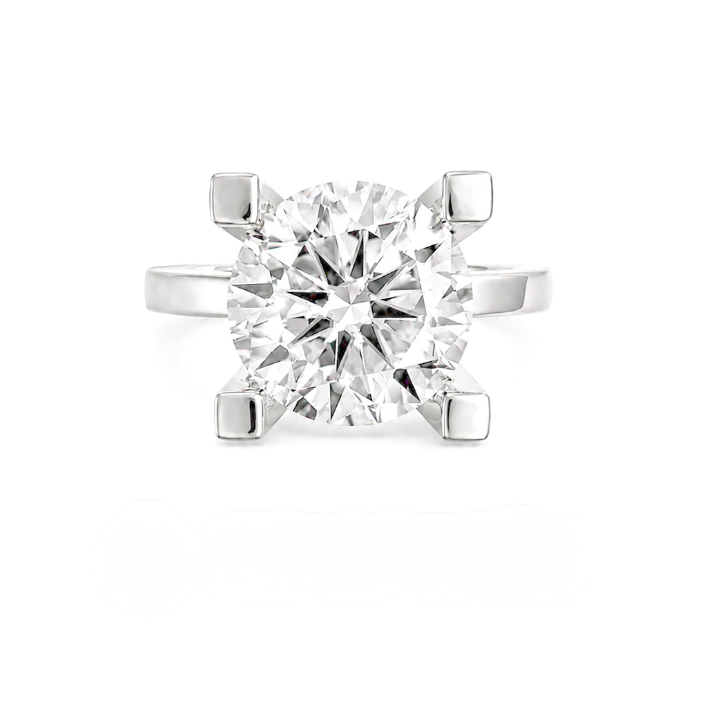 Three Carat Solitaire Ring