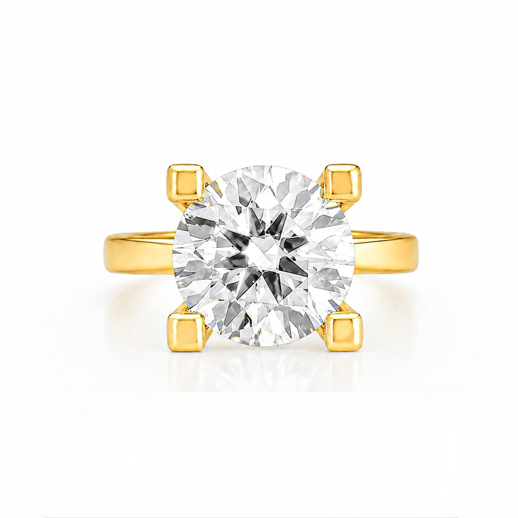 Four Carat Solitaire Ring