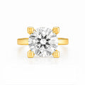 Four Carat Solitaire Ring