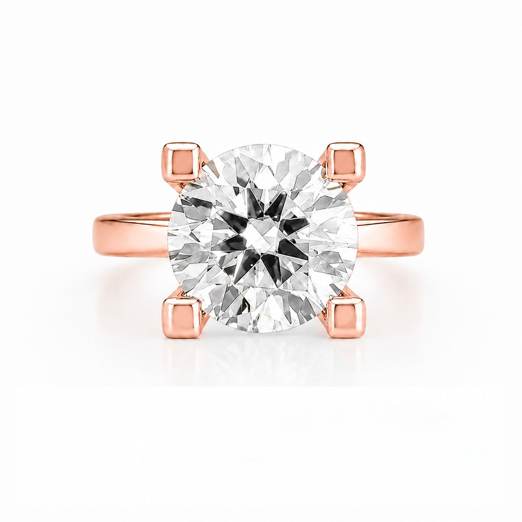 Four Carat Solitaire Ring