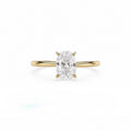 0,75 Karat Ovalring