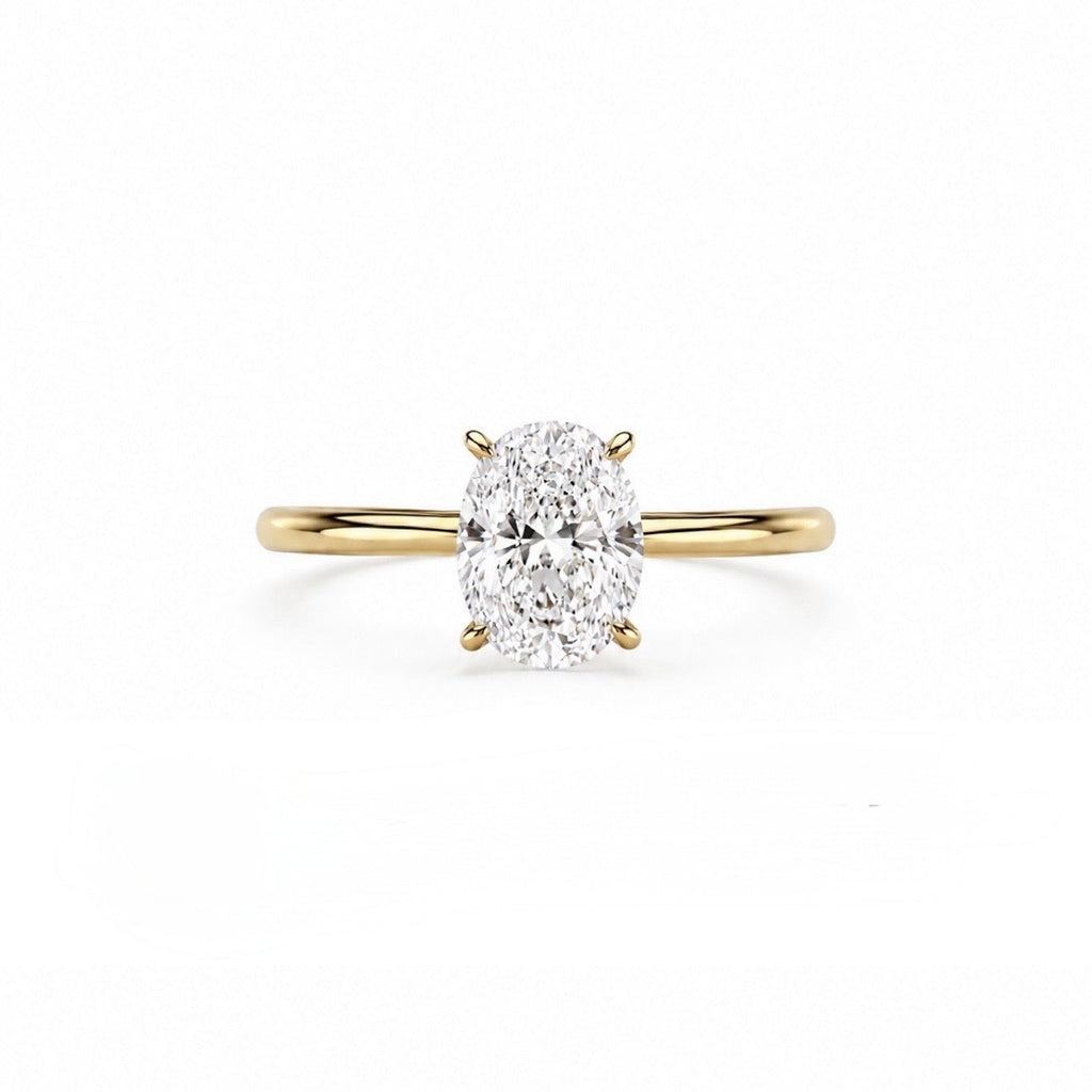 1.25 Karat Oval Yüzük