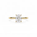 1,25 Karat ovaler Ring