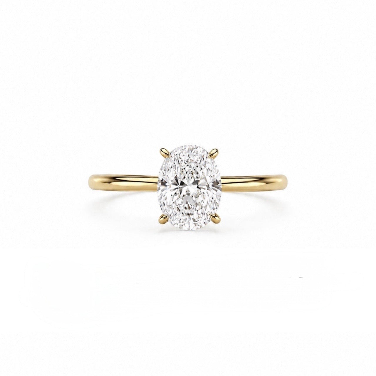 1.25 Karat Oval Yüzük