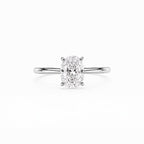 1,25 Karat ovaler Ring