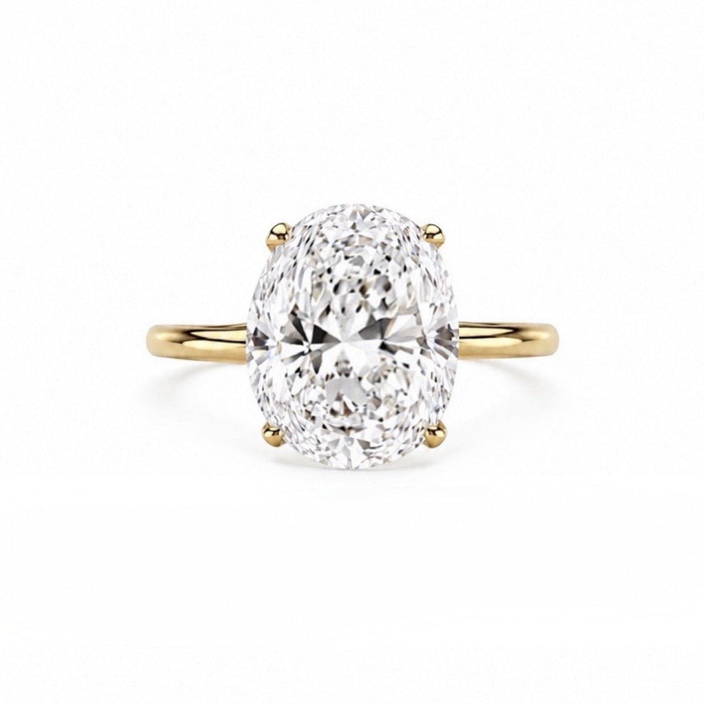 Four Carat Oval Ring