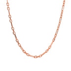 Kleine und große Büroklammerkette