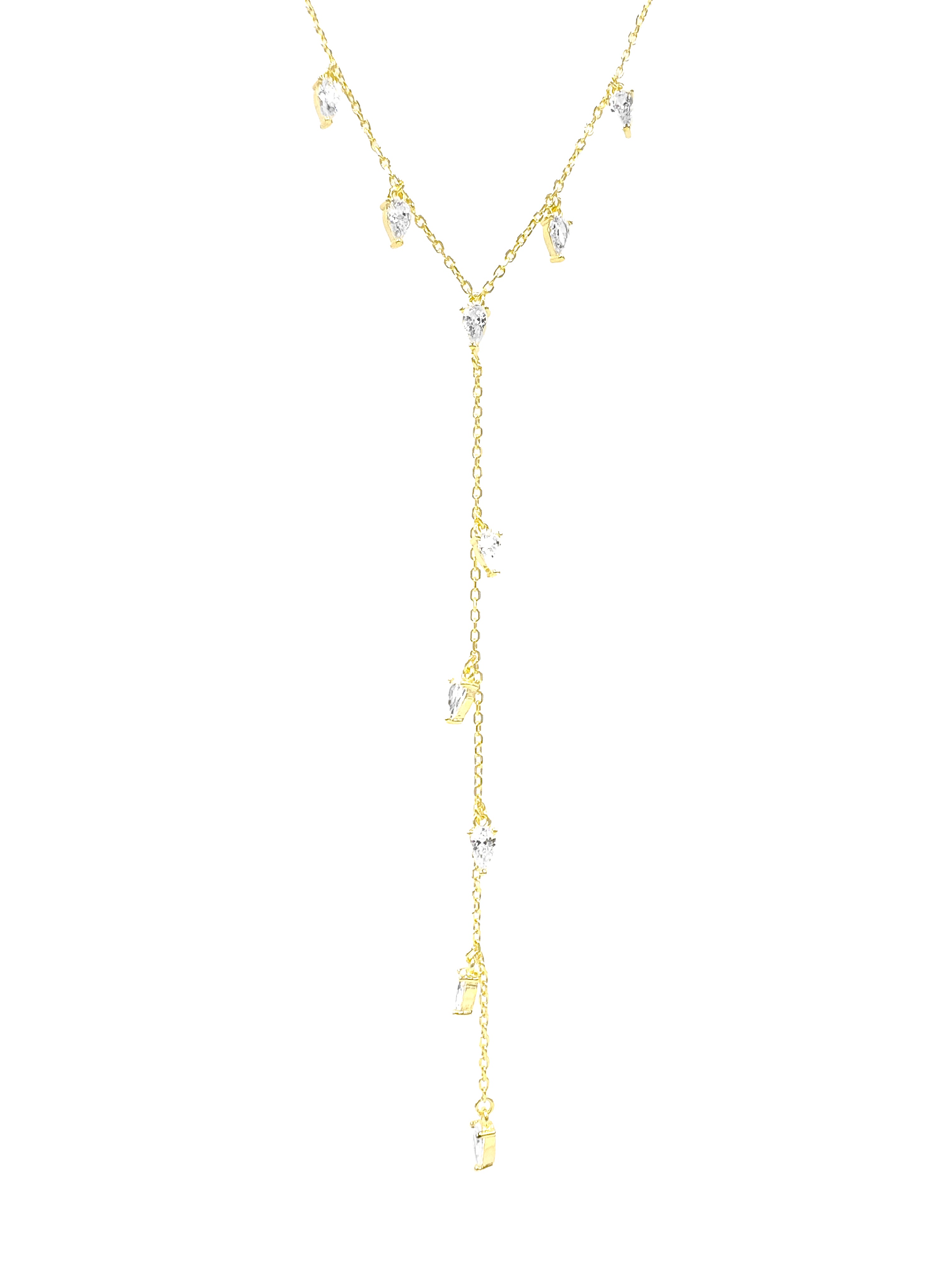 Vanessa Drop Sallantılı Y Kolye