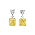 Kalp Detay Sallantılı Baget Küpe